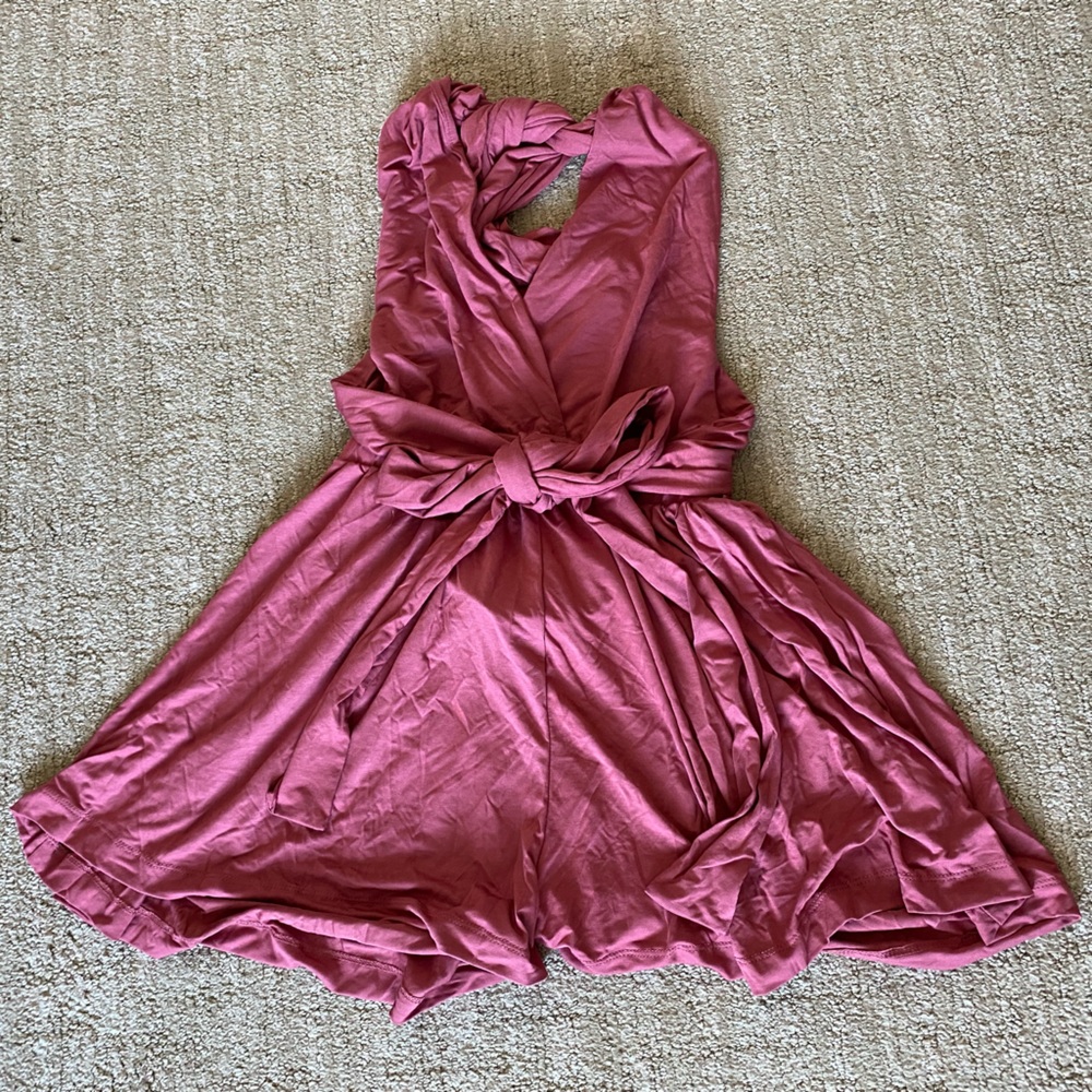 Open Back Romper